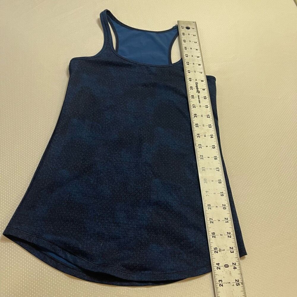 Lululemon Cool Blue Racerback Tank Top Size Small Medium See Measurements - Picture 3 of 7